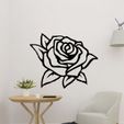 sample.jpg Rose Wall Art