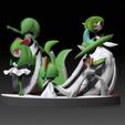 Ralts-Evolution01.jpg Ralts Evolution - FAN ART - POKÉMON FIGURINE - 3D PRINT MODELHERACROSS