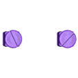 RT-97C_SP_Scope_Mount_Screws_1.stl Single point Scope: RT-97C, DH-17, EC-17, A280, DLT-20A Blasters