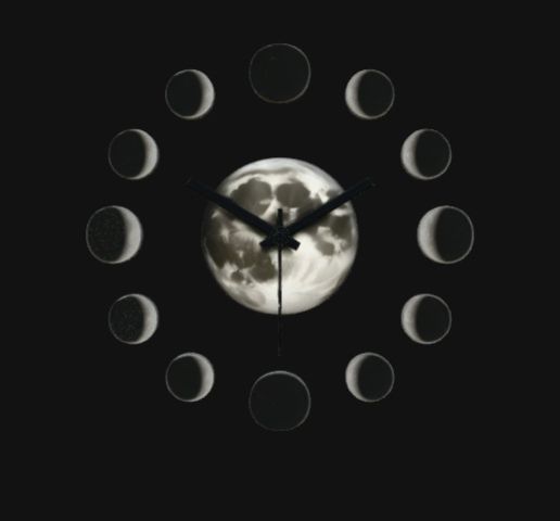 lunar phase clock2