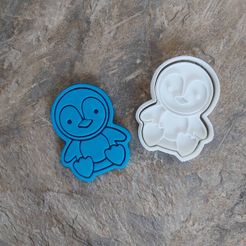 tucnak.jpg STL file Penguin cookie cutter・3D print object to download