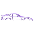 porsche 944.stl Wall Silhouette: Porsche - porsche 944