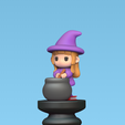 Cod1135-Halloween-Chess-Witch-2.png Halloween Chess - Witch