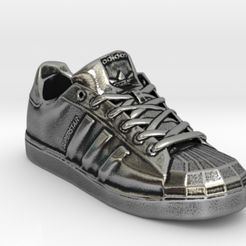 1.jpg Fichier STL Adidas Superstar Finger sneaker・Design pour impression 3D à télécharger