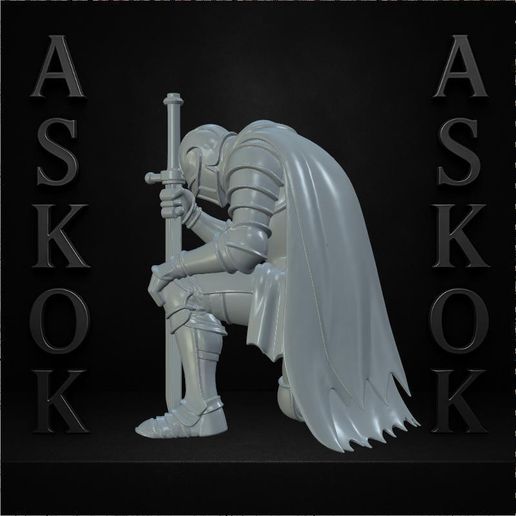 jpg_frame_30.jpg Kneeling Crusader Knight - CA316