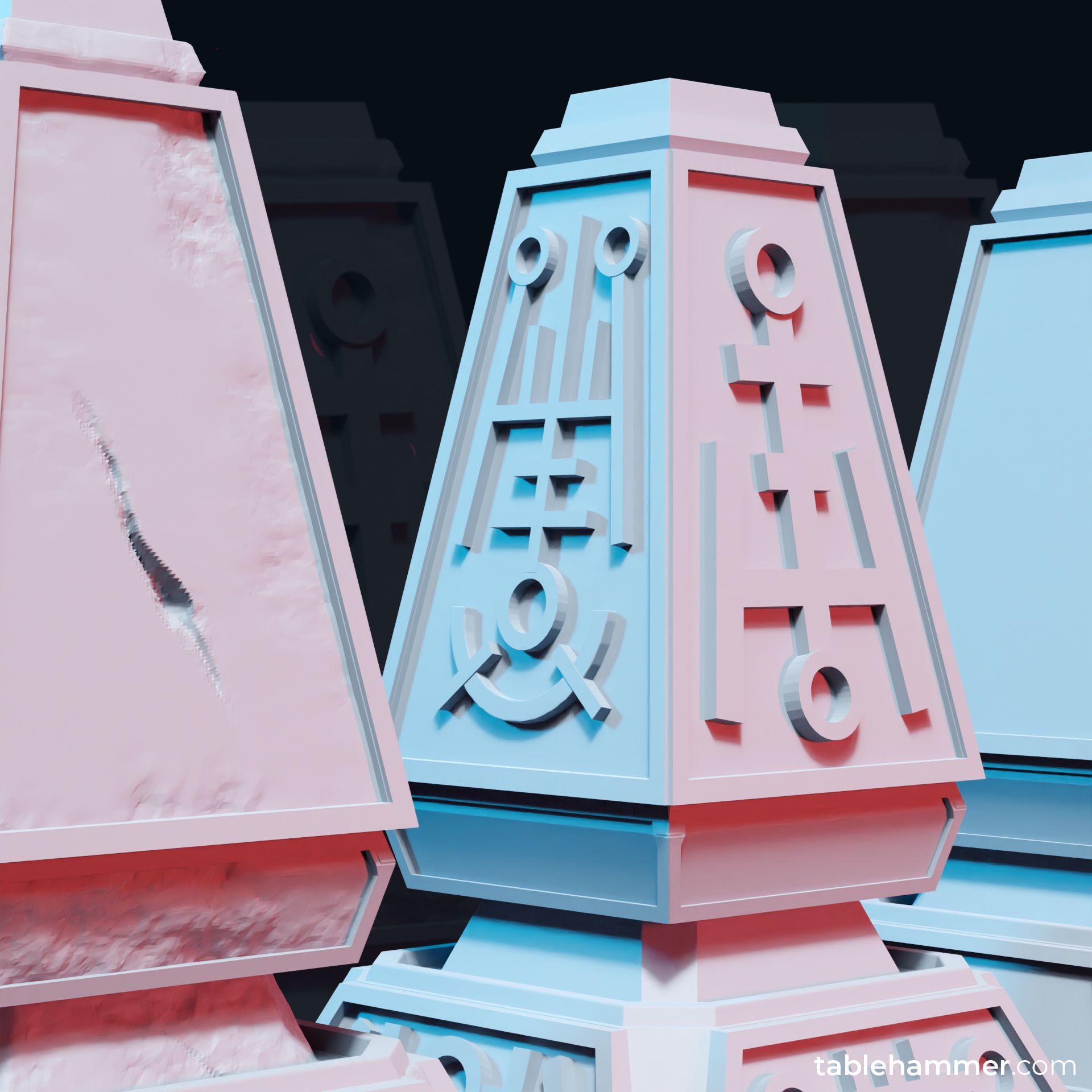 05.jpg Archivo STL Obeliscos Necroyd・Modelo para descargar y imprimir en 3D, Tablehammer