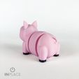 4d.jpg Cute Pig Articulated (dark eyes version)