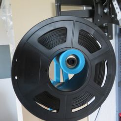 IMG_8997.jpg STL file Tronxy CRUX 1 Filament Mount with deep groove ball bearing・Design to download and 3D print