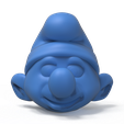 Smurf_Preview.103.png Smurfs Sculpted Pencil Holder 3D Printable