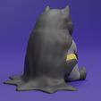 0004.jpg SAD AND LETHARGIC BATMAN CAT FIGURE FOR 3D PRINTING