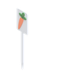 značkovač_mrkev.png vegetable tag - carrot