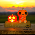 thumb-new-carver.png Pumpkin Patch Pal Tea Light Pumpkin Scene