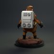 Astronaut_Main_noHelmet.063.jpg Cute Astronaut Firgure 3D Print Model