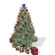 0_00011.jpg Chrismas Tree 3D Model - Obj - FbX - 3d PRINTING - 3D PROJECT - GAME READY NOEL Chrismas Tree  Chrismas Tree NOEL