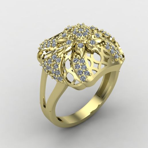 WOMEN RING - 3DM RENDER DETAIL 3D PRINT MODEL - 3D model