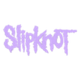 slipknot-logo red.stl Luz con logotipo de Slipknot