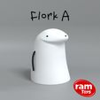 FLORK_A_ram.jpg MEME FLORK 3D - 4 models // interchangeable arms