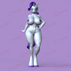 RARITY-MY-NOT-LITTLE-PONY-1.png Файл OBJ РАРИТЕТ МОЙ НЕ МАЛЕНЬКИЙ ПОНИ・Дизайн 3D принтера для загрузки