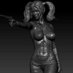 gun-girl.jpg STL-Datei Lady gun sexy stl・Design für 3D-Drucker zum herunterladen