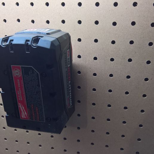 Milwaukee m18 pegboard hanger