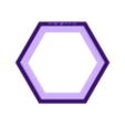 omega.stl BASES CON NOMBRE PARA HEXBASES MODULARES O