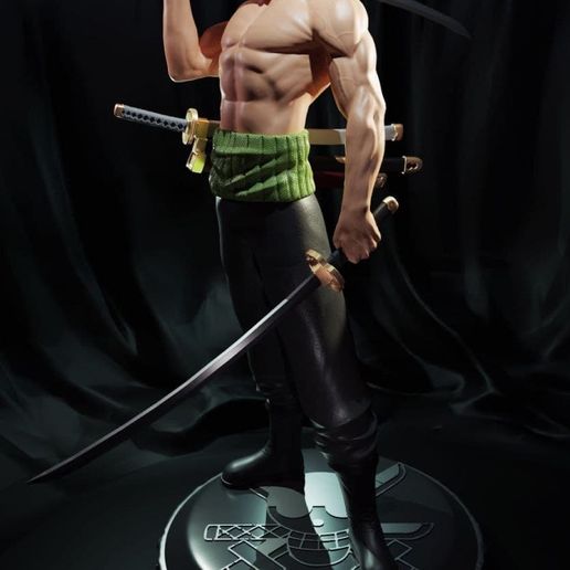 photo_2021-10-04_13-14-47.jpg Roronoa Zoro - One Piece 3D Print Model