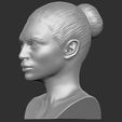 4.jpg Beautiful redhead woman bust ready for full color 3D printing TYPE 6