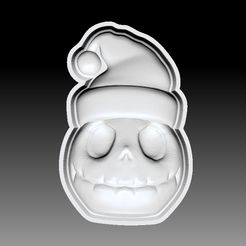 XmasJack-VACUUM-PIECE.jpg Archivo STL MOLDE DE BOMBA DE BAÑO DE JOTA DE NAVIDAD・Plan de impresora 3D para descargar