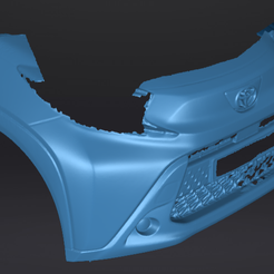 Screenshot-2023-09-10-004234.png Файл STL Toyota Aygo X 2022 - передний бампер + крыло - 3D-сканирование・Дизайн 3D принтера для загрузки