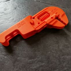 IMG_20190701_090808.jpg Archivo STL Multi Tool - Llave inglesa ajustable para bicicletas con llave hexagonal portapuntas・Modelo de impresora 3D para descargar
