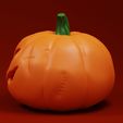 Pumpkin1-0021.jpg Halloween Pumpkin 3D Print Model