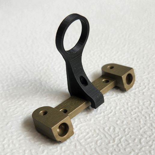 Team Durango DEX410 GearBox Brace Front (#310039) 3D model