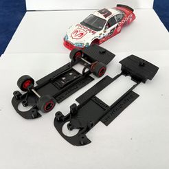IMG20210630083805_00.jpg STL file CHASSIS FOR THE DODGE CHARGER NASCAR BY SCX (10195 OR SIMILAR)・3D printer design to download