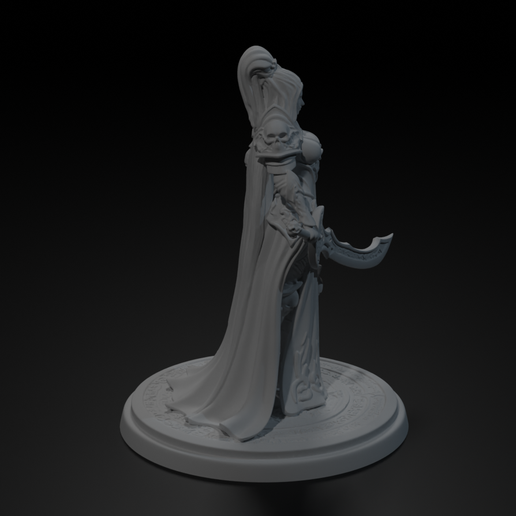 Female_Warrior1.001.png Medieval Hero Mega Pack  10 Fantasy Characters STL OBJ