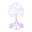 Tree of Life Trinity symbol.stl The tree of life - Sacred Tree and Trinity Spiritual Symbol