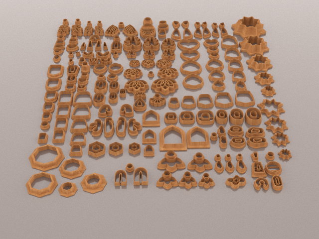 all.png Download file 😲 40 different models of polymer clay cutters-mega bulge -mega bundle-Lorren3d. • Model to 3D print, EULITEC
