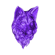 Wolf.obj Animal Head