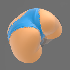 07.png STL file A panty on the water・3D printing design to download