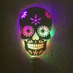 skull1.JPG Calavera - Skull light