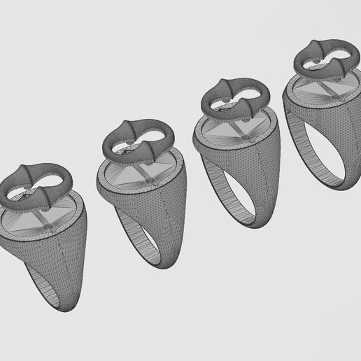 wf0.jpg Bone link insert signet ring US sizes 7to10 3D print model