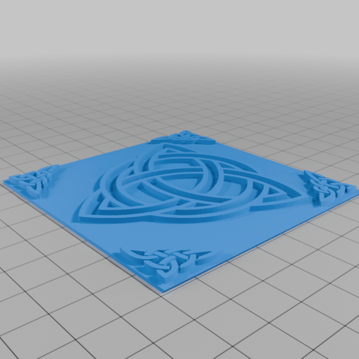 Plate_Knot.png Concentric Combination Puzzle Box - Viking Style