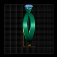 dimension2.png Luxury Solitaire Gemstone Ring