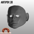 3.png Masque d'Halloween Michael Myers Modèle imprimable en 3D STL