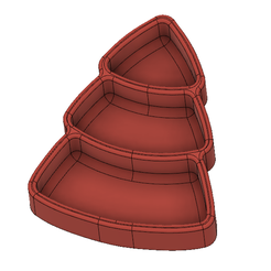Treemain.png STL file Christmas tree bowl / tray・3D printing model to download