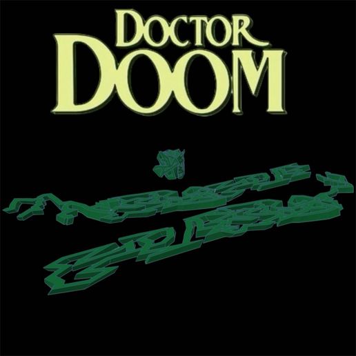 Doctor Doom 1/12 Scale Magic Effects – Lightning & Fireball  (STL)