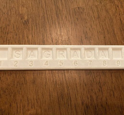 Sagrada Board 3D model preview