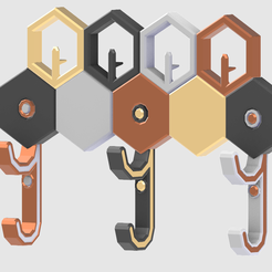 combo-5-with-key-holder.png Hexagon Hanger