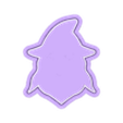 Wizard 4 (1).stl Wizard Cookie Cutter (5 designs)