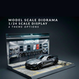 MODEL-SCALE-DIORAMA-124-SCALE-DISPLAY-1-kopyasi.png 1:24 Euro Garage Diorama | Model Car Display Base