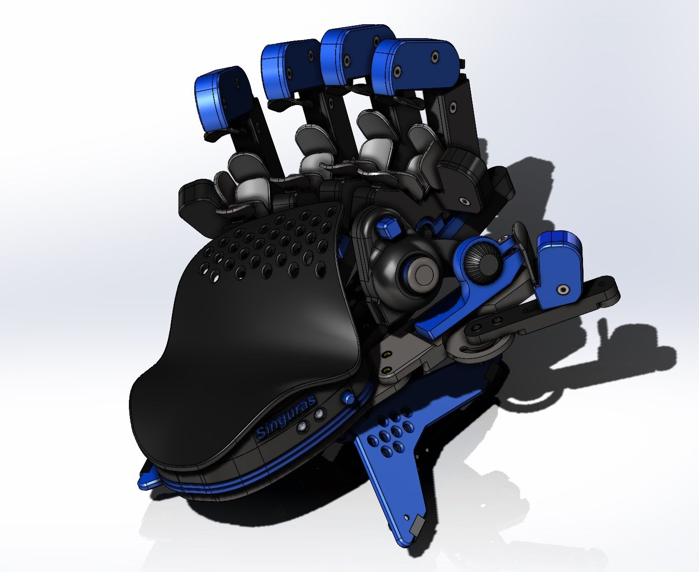 Скачать файл STL Azeron cyborg replica v3.0 • Модель для 3D-печати • Cults
